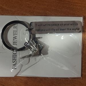 Paper Crane Key Chain
